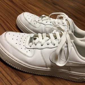 White Air Force 1s